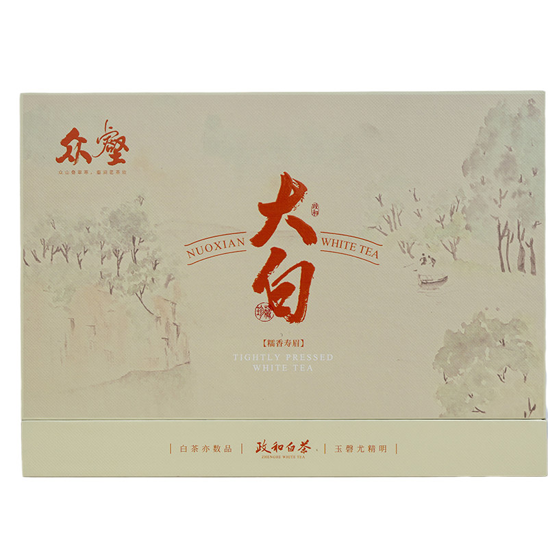众壑白牡丹寿眉白茶高山茶茶味厚清甜爽口醇厚柔顺