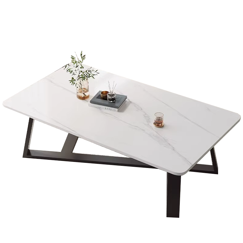 江莱岩板茶几创意长方形茶几桌800*400*450mm/JL-CJ02/张