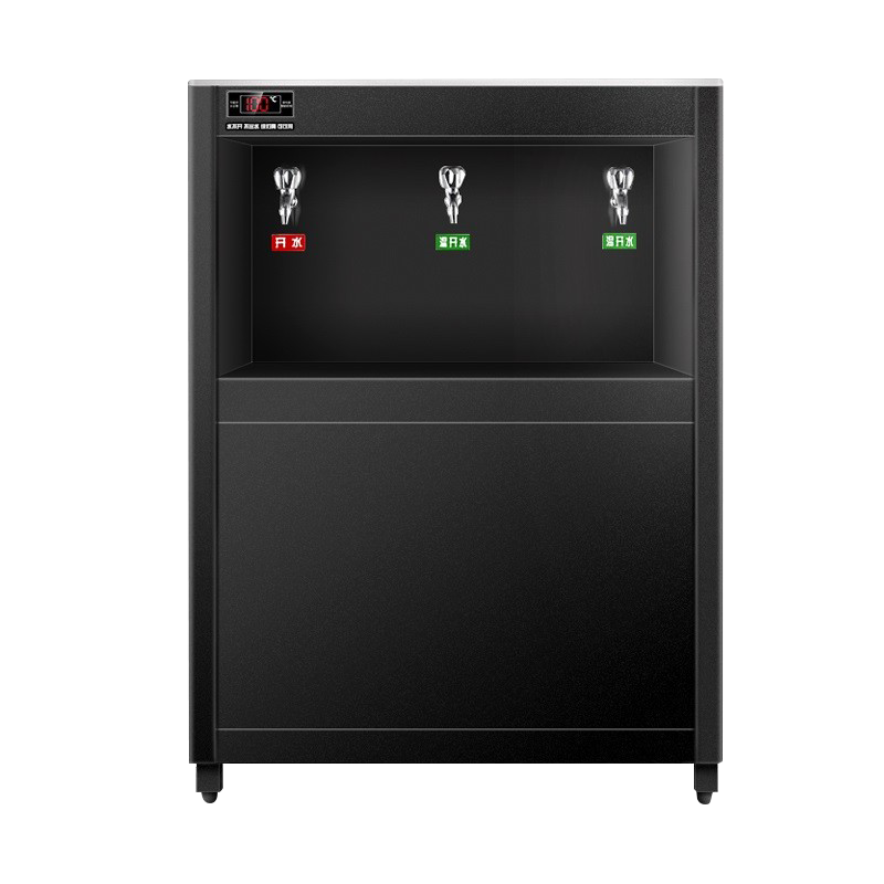 德玛仕DEMASHI直饮水机商用学校烧水机开水器SRZ-30/SRZ-3L-LG一开二温全黑