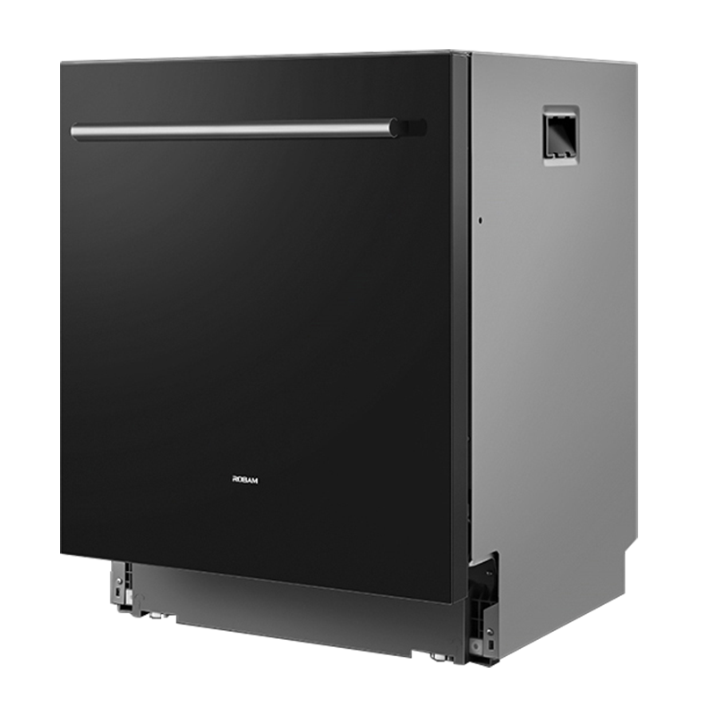 老板(Robam)洗碗机家用嵌入式全自动16套大容量 一级水效 光曜热风烘干强力洗洗碗机WB797X 洗消烘存一体洗碗机