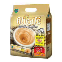 [马来西亚进口啡特力特浓白咖啡15条*2袋三合一速溶咖啡540g/袋提神香醇饮品下午茶早餐冲饮