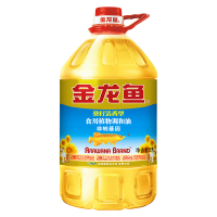 金龙鱼葵花籽清香型食用植物调和油非转基因5L大桶装家用烹饪煎炸