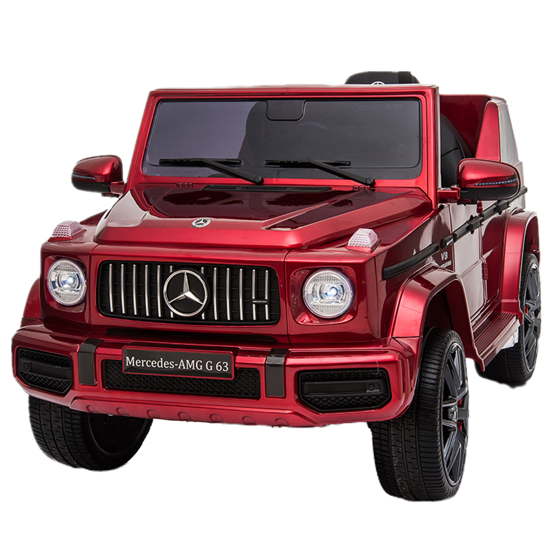 2024款儿童电动车奔驰大G四轮越野汽车小孩宝宝玩具车可坐人带遥控童车漂亮妈妈