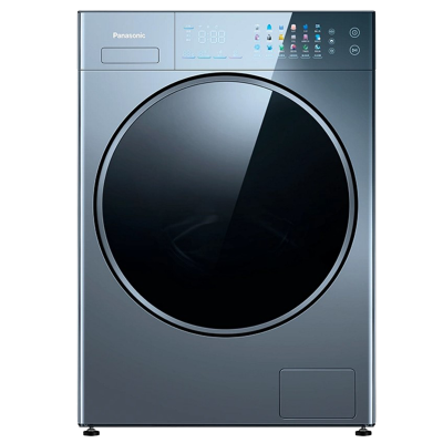 松下(Panasonic)XQG100-V197 10kg全自动滚筒洗衣机 离心净水洗 水氧泡沫净 高温洗涤