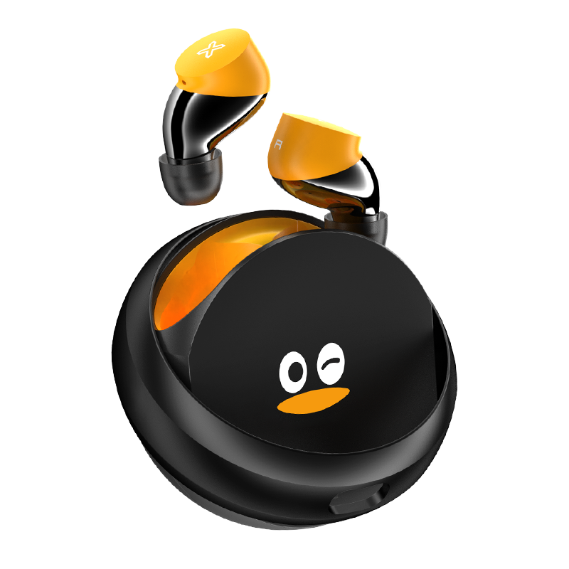 SONGX 蓝牙耳机无线ENC主动降噪运动跑步游戏音乐耳机入耳式蓝牙5.2腾讯怪企鹅联名适用华为苹果小米