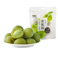 来伊份 清脆梅125g*3青梅休闲零食果干蜜饯果脯梅子脆青梅袋装来一份休闲小食