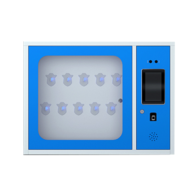 DXBG办公柜智能钥匙柜指纹刷卡密码锁钥匙收纳箱10位智能钥匙柜 可壁挂