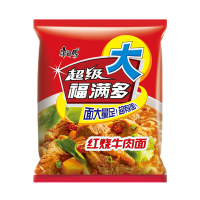 康师傅 康师傅方便面福满多红烧牛肉5袋10袋装泡面夜宵速食 红烧