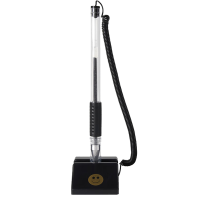 华翊诚 HYC030 台笔 台式 中性笔 签字笔 粘贴牢固 带底座 0.5mm 支