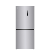 格力(GREE)冰箱BCD-409WPQCL/现代银 家用冰电箱低噪变频十字对开门四门409升409L深冷冻风冷无霜