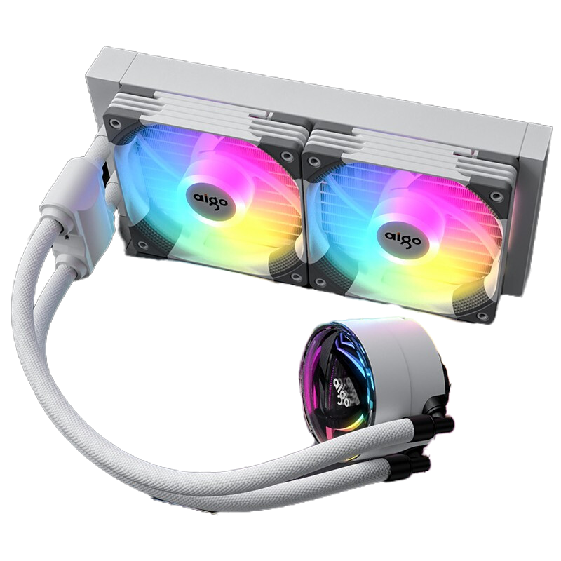 瓦尔基里(VALKYRIE)A360 VK 一体式CPU水冷散热器 多平台扣具 支持LGA1700 ARGB光效