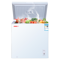 星星(XINGX) BD/BC-147JE 147升厨房商用保鲜设备 冰柜卧式冷柜小家用商用顶开门保鲜柜 冷藏冷冻单温柜