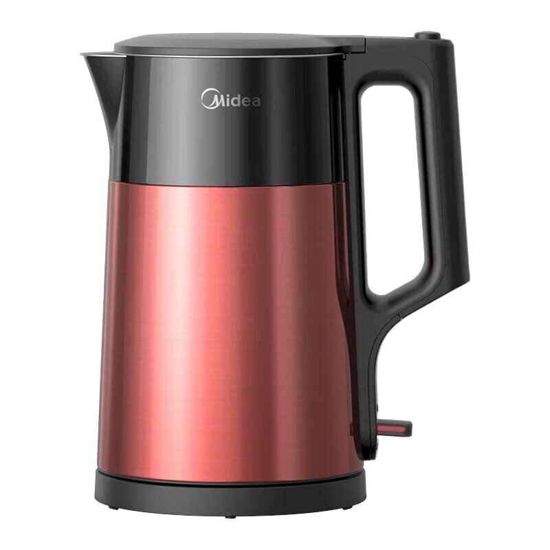 美的(Midea)电水壶热水壶电热水壶316L不锈钢水壶全钢开水壶暖水壶烧水壶智能断电MK-HJ1709
