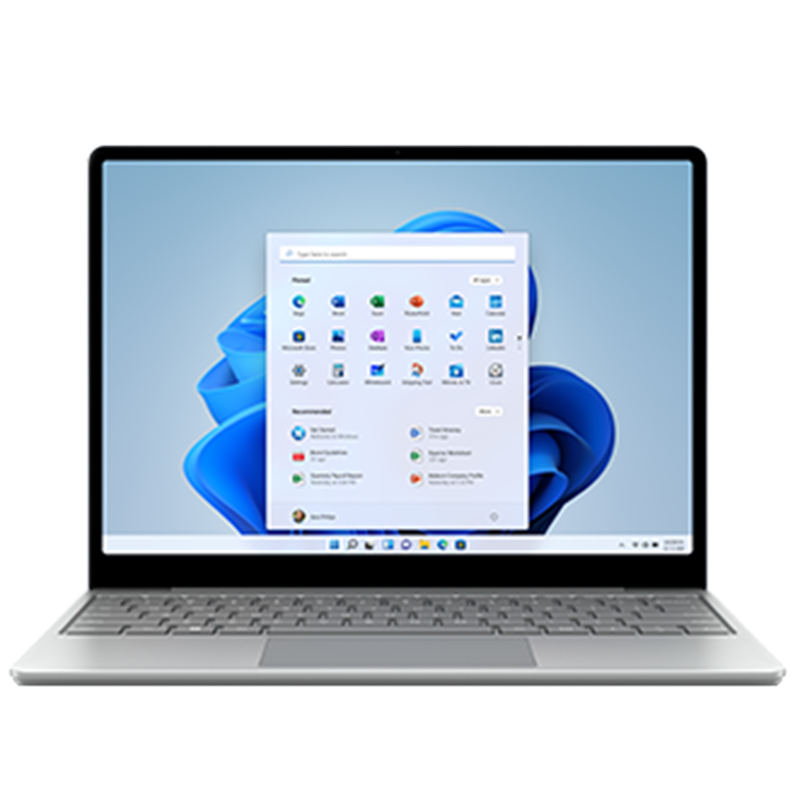 微软Surface Laptop Go2 i5 16G 256G 亮铂金 商务办公轻薄本 笔记本电脑 12.4英寸全面屏触控屏幕