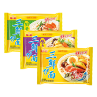 华丰三鲜伊面78g*24袋 怀旧速食食品干吃老式方便面泡面小零食整箱