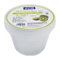 卓艺庭 一次性圆形餐盒 450mLx4只/包 (100包/箱)