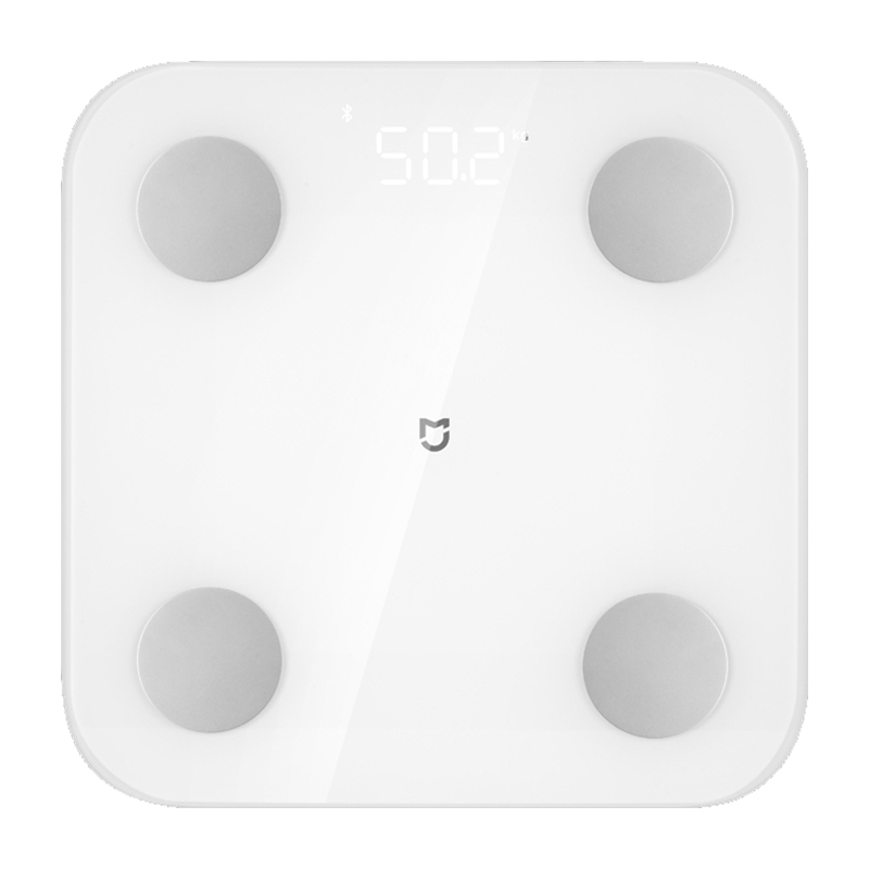米家智能体脂秤 S400智能电子秤人体秤家用体重秤高精准13项身体数据平衡测试 塑形减脂