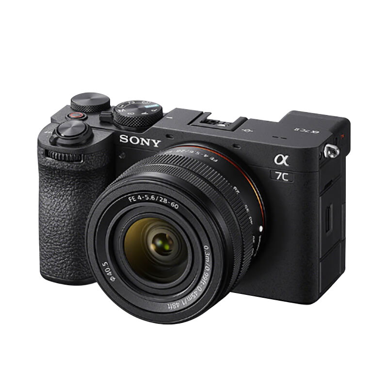 索尼(SONY)Alpha 7C II 单机身黑色+SEL24105G全画幅标准变焦G镜头套装