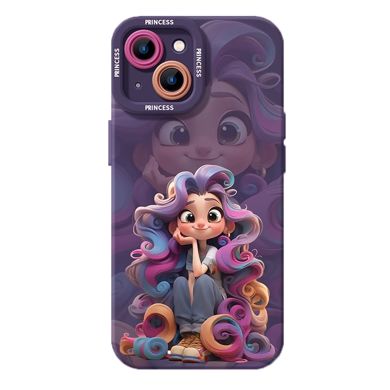 适用苹果15promax手机壳iPhone13新款14高级12女新年11硅胶pro龙年max全包软红色过年森仙子3147