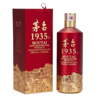 贵州茅台酒 茅台1935 53度 500ml 单瓶装酱香型白酒