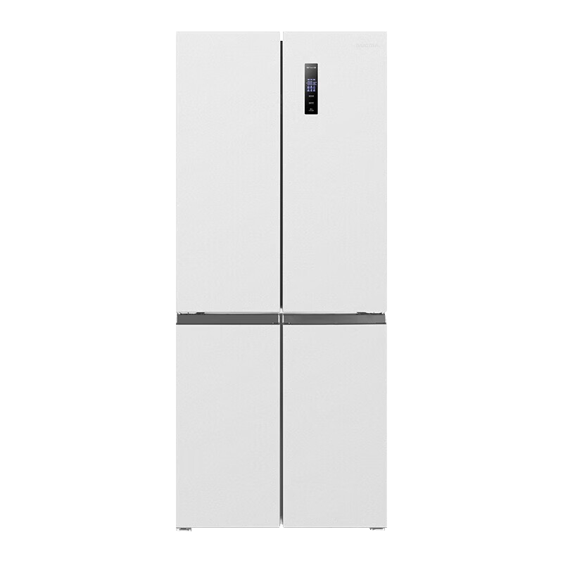 澳柯玛(AUCMA)510升家用大容量一级能效双变频节能风冷无霜十字对开门嵌入家用电冰箱BCD-510WPNE凝脂白