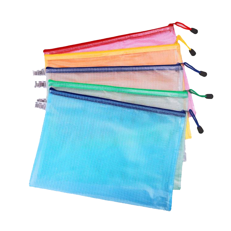 台瑞(Tairui) 文件防水网格袋 235*120mm A6加厚 白色 10个/组(组)