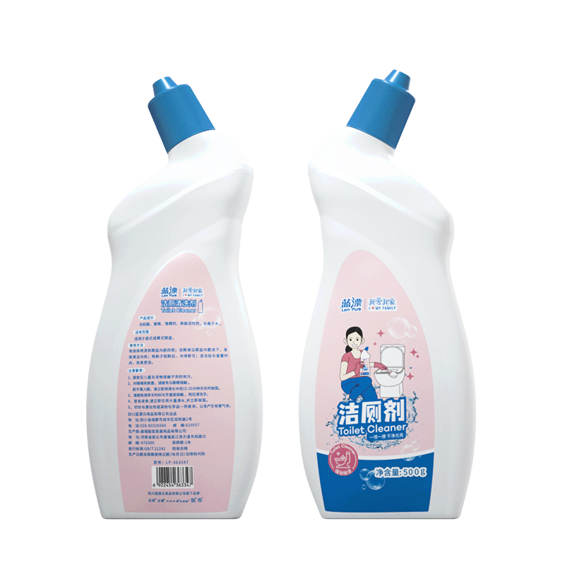 蓝漂我爱我家洁厕剂500克*1瓶装