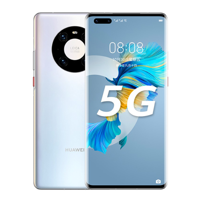 [二手95成新]华为Mate40 Pro 5G 秘银色8G+256G全网通安卓手机6.76英寸屏麒麟9000 5G手机