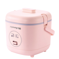 九阳(Joyoung)电饭煲1.2L迷你Q萌食品级材质可拆卸上盖易清洁不粘内胆宿舍可用F-12FZ618(樱花粉)