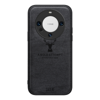 魅爱琳 华为Mate60/mate60pro手机壳保护套外壳 商务鹿头布纹 全包轻薄防摔软套 复古英伦时尚潮壳 手机套