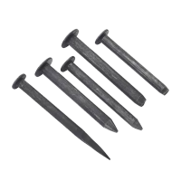 减速带专用钉 地钉道钉 钢钉柏油路钉 M12*120平尾(1个) 十个起售