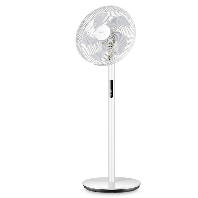 海尔(Haier) 电风扇家用落地扇轻音立式办公室寝室卧室摇头易拆洗电扇五叶大风量遥控定时节能风扇 HFS-Y3507