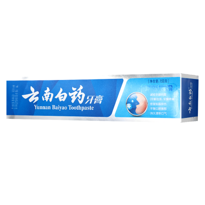 云南白药牙膏清新晨露香型150g