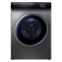 海尔滚筒洗衣机10公斤直驱变频全自动超薄家用洗烘一体机 大容量家用新1级能效 空气洗 蒸汽除螨 双喷淋 智能蒸汽烘