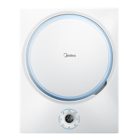 美的(Midea)3公斤全自动儿童洗衣机智能变频家用壁挂式迷你洗脱一体宝宝婴儿专用手机智控银离子除菌 MG30V315W