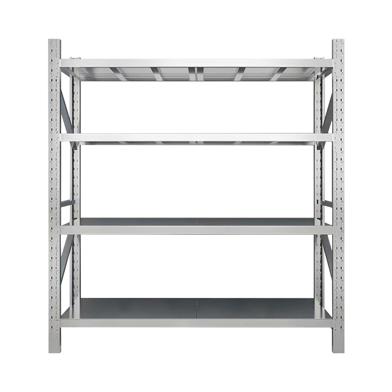 居将 JJ4012905 不锈钢货架201材质四层仓储货架 200*50*200cm/300kg主架