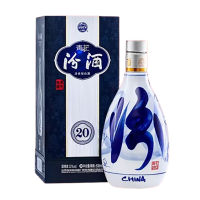 汾酒青花清香型白酒53度500mL单瓶装