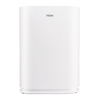 : 海尔(Haier)空气净化器家用除甲醛过敏原雾霾 负离子除菌 智慧启停 氨基酸除醛 KJ320F-HCA除醛型(L)