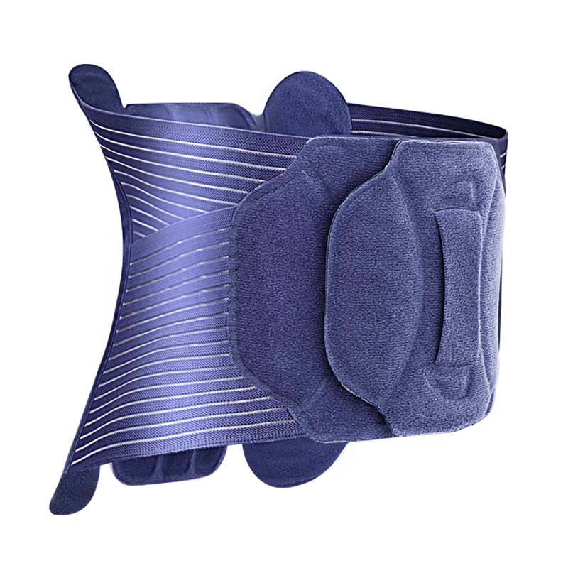 罗脉护腰带夏季透气腰间盘突出支撑家用医用固定带腰部腰围腰椎腰痛劳损护具男女老年人腰托-独立加压带特价款-H01-L码