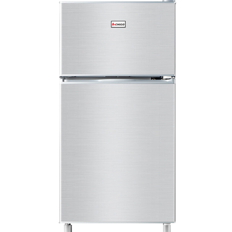 夏新(AMOI)BCD-78A138L小型双门迷你小冰箱 家用双开门电冰箱 节能两门冰箱小闪亮金直冷