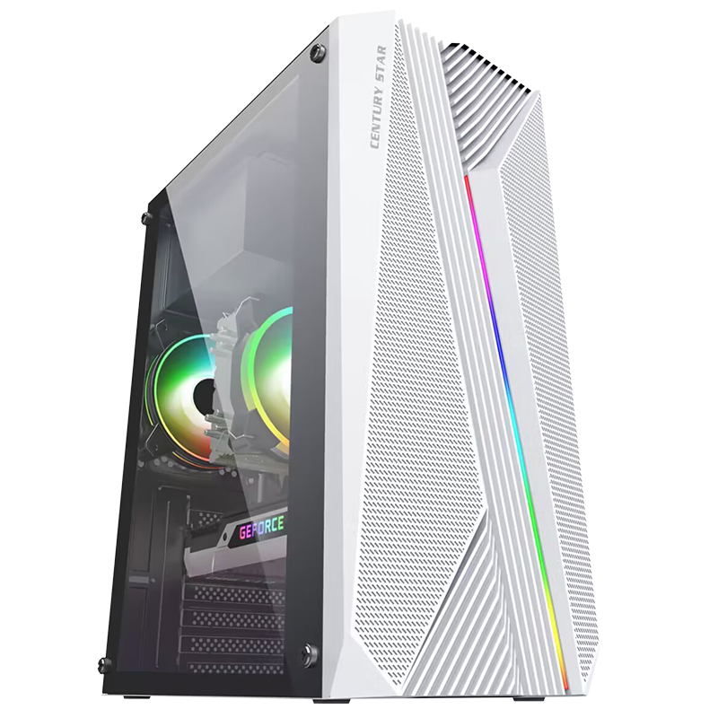 铭能 新12代i5六核/RTX2060S独显/16G内存 512G固态 台式机 台式电脑 组装机 组装电脑 家用办公电脑主机 学生设计电脑台式 电竞直播吃鸡游戏电脑+27英寸全套