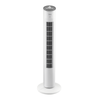 美的(Midea)风扇塔扇家用无叶节能立式落地扇办公室轻音低噪定时广角摇头无叶塔扇电扇柔风塔 [ZAF09MA]