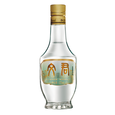 文君酒 白酒 小酒版 情怀装45度125ml*24整箱装浓香型光瓶酒 自饮小聚收藏剑南春集团