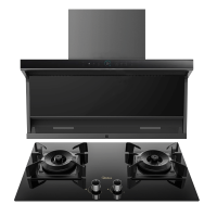 美的(Midea)抽油烟机 燃气灶具 家用顶侧双吸大吸力 高压水洗 变频排烟机 新静吸烟灶套装DC7+Q70天然气