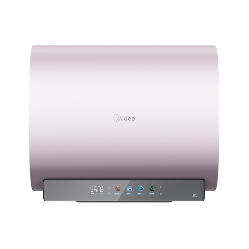 美的(Midea)电热水器超薄玲珑双胆扁桶60升扁桶3300W变频镁棒免换水电分离一级能效F6033-UDmini