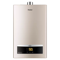 海尔(Haier)12升天燃气热水器JSQ22-12D11(12T)安全自检50℃高温锁变频恒温 低水压启动56重安防