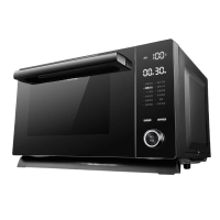 美的(Midea)家用智能变频微波炉 不锈钢内胆 红外感应 微波炉烤箱一体机镜面玻璃 高清大屏 极幕系列PC23D5