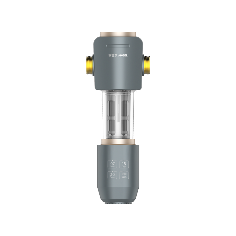 [旗舰店] [全新升级款]安吉尔前置过滤器电子智能自动反冲洗 6.5T/H自来水过滤压力表实时监控全屋净水器J3422