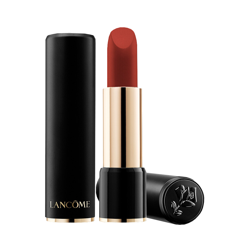 [送礼盒]兰蔻LANCOME口红 唇膏196/菁纯丝绒宝石切割雾面哑光唇膏02/菁纯柔润丝缎玫瑰唇膏