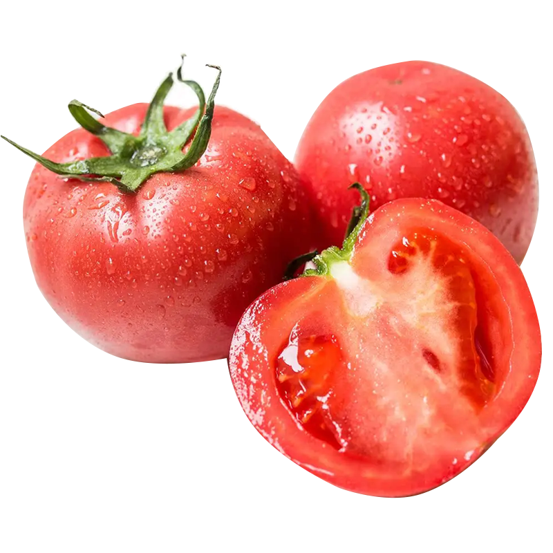 [熊猫鸟]正宗山东自然熟普罗旺斯西红柿4.5斤新鲜生吃水果露天沙瓤番茄